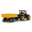 Jamara JCB Fastrac Traktor mit Kippanhänger 1:24 2,4GHz  / 405305