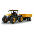Jamara JCB Fastrac Traktor mit Kippanhänger 1:24 2,4GHz  / 405305