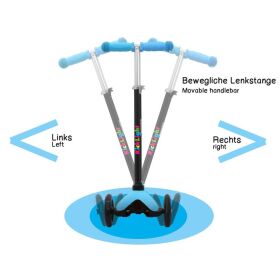 Jamara KickLight Scooter blau  / 461651