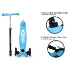 Jamara KickLight Scooter blau  / 461651