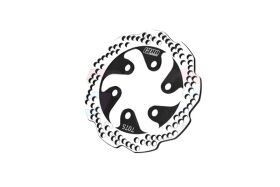 GPM 1/4 PROMOTO-MX Alu Bremsscheibe hinten schwarz /...