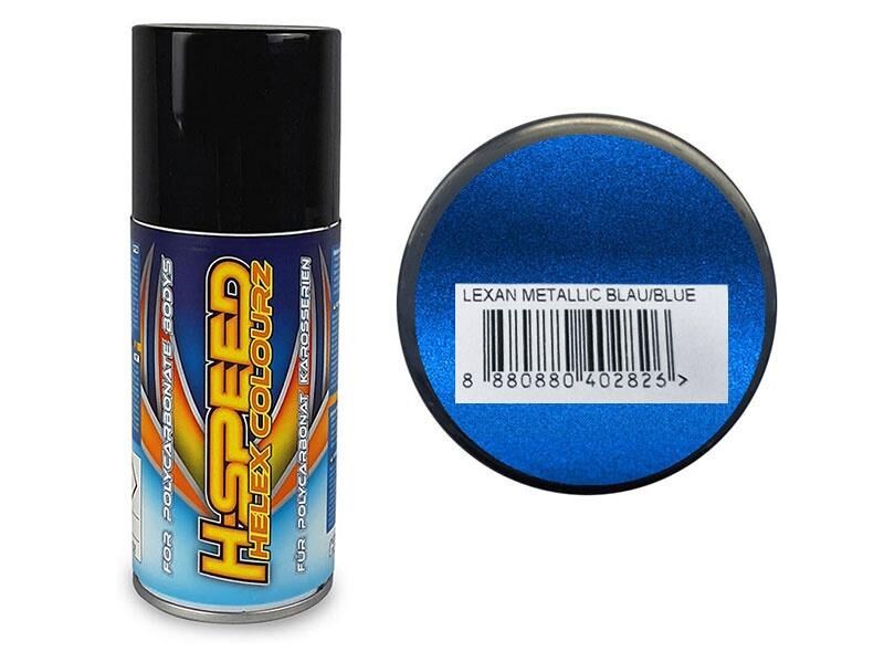 H-SPEED Lexan Spray metallic blau / blue 150ml / HSPS028