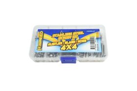 H-SPEED Edelstahl Schraubensatz für Slash, Rustler,...