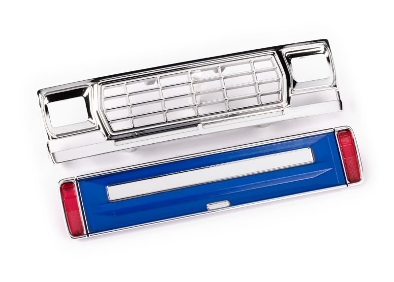 TRAXXAS TRX-4M Ford F150 Kühlergrill/Heckklappen-Panel blau / TRX9819-BLUE