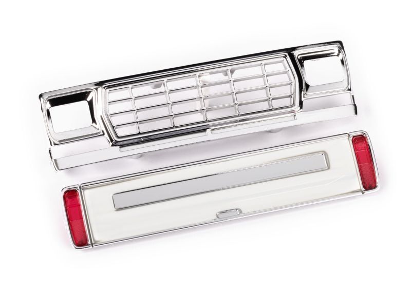 TRAXXAS TRX-4M Ford F150 Kühlergrill/Heckklappen-Panel weiß / TRX9819-WHT