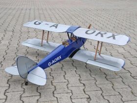 VQ Model Tiger Moth (blau) / 1400 mm / C9502