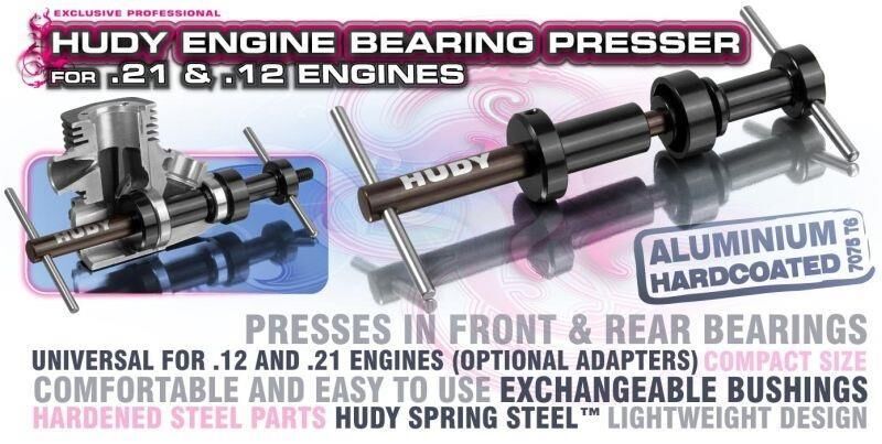 HUDY ULTIMATE Werkzeugkit für 2.11ccm Motoren / HUD107050