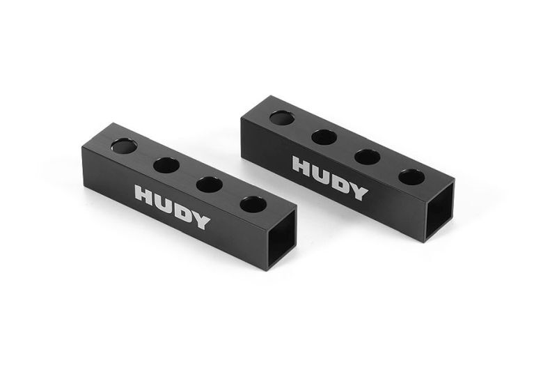 HUDY Chassisunterlegblöcke (20mm) für 1:8, 1:10 / HUD107701