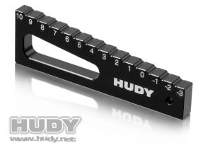 HUDY Stufenmesskeil -3 bis 10mm für 1:8, 1:10 (20mm)...