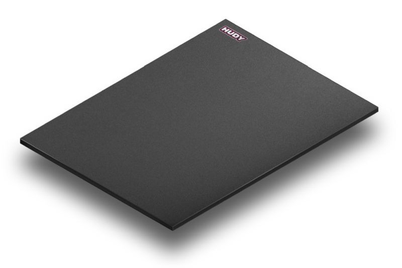 HUDY Setup-Platte für 1:8 Off-Road & GT Dunkelgrau / HUD108703