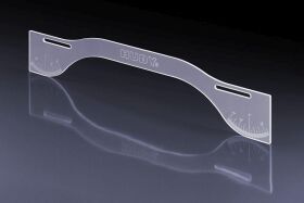 HUDY Obere Messplatte für Vor- / Nachspur, für...