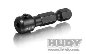 HUDY Adapter für Bohrmaschieneneinsätze 3.5mm /...