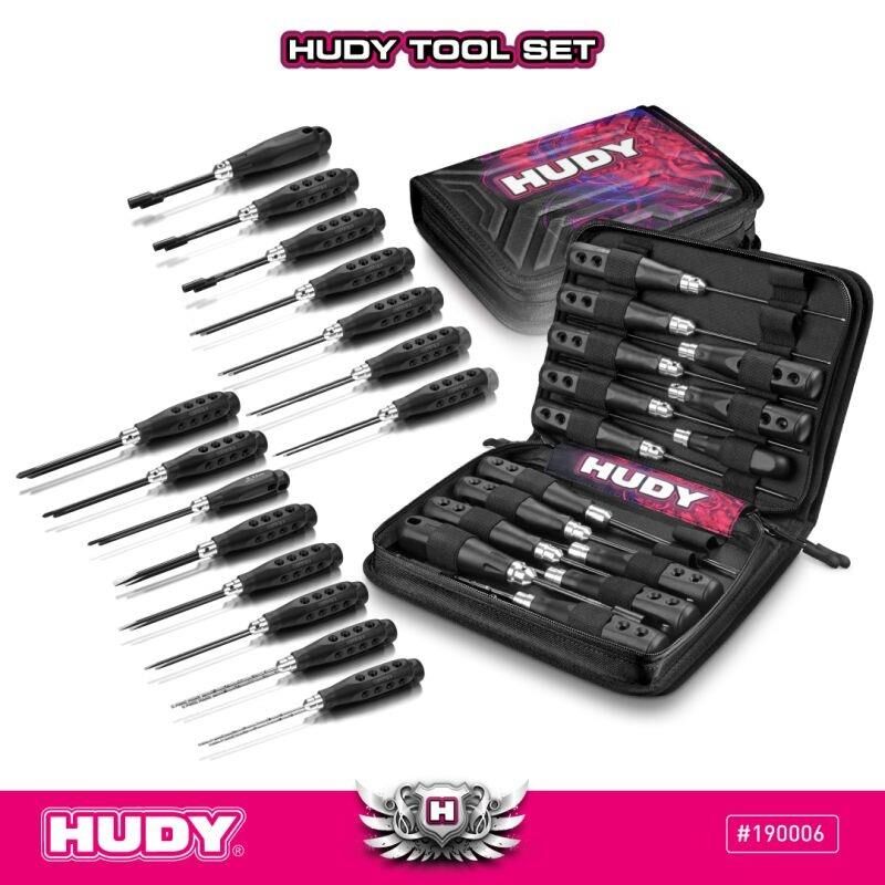 HUDY PT Werkzeug Set + Tasche für alle Fahrzeuge / HUD190006
