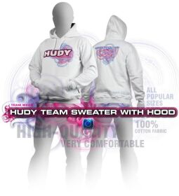HUDY Kaputzen SWEATER Weiß (XXL) / HUD285500XXL