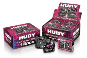 HUDY BRUSHLESS RC FAN 30MM Set 12 Stück / HUD293110XL