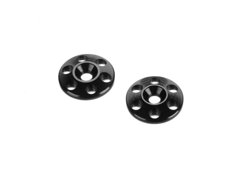 HUDY Alu Heckspoiler Scheiben Schwarz (2) / HUD293561-K