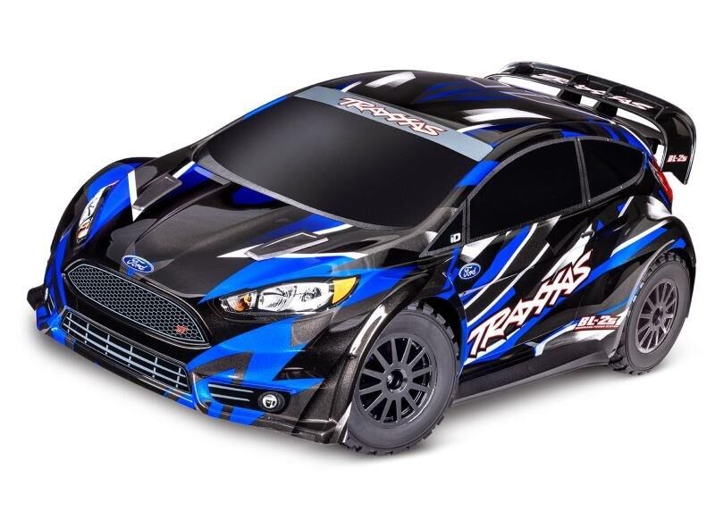 TRAXXAS Ford Fiesta ST 4x4 BL-2S blau 1/10 Rally RTR / TRX74154-4BLUE