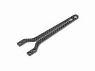 XRAY X4 Graphite Topdeck Split vorne 2.0mm / XRA301072