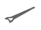 XRAY X4F Graphite Oberdeck geteilt hinten 2.0mm / XRA301076