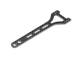 XRAY X423 GRAPHITE UPPER DECK SPLIT REAR 2.0MM / XRA301078