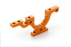 XRAY T4F Alu Bulkhead unten einstellbar -vorne links Orange / XRA302765-O