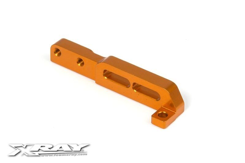 XRAY T4 Alu Motorbefestigung orange / XRA303053-O