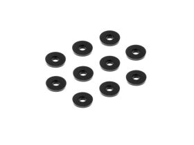 XRAY Alu Shim 3x9x1.0mm schwarz (10) / XRA303118-K