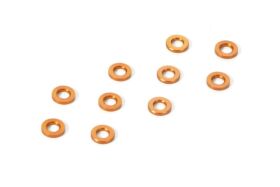 XRAY Alu Schimscheiben (3 x 6 x 0,5mm) orange / XRA303121-O