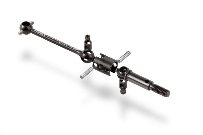 XRAY ECS ES (Extra Strong) Doppelgelenkkardan 50mm Federstahl / XRA305333