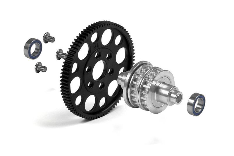 XRAY Freilauf Riemenrad Set / XRA305590