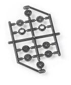 XRAY Dämpferkolbenplatten (einstellbar/fix), Kunststoff / XRA308035
