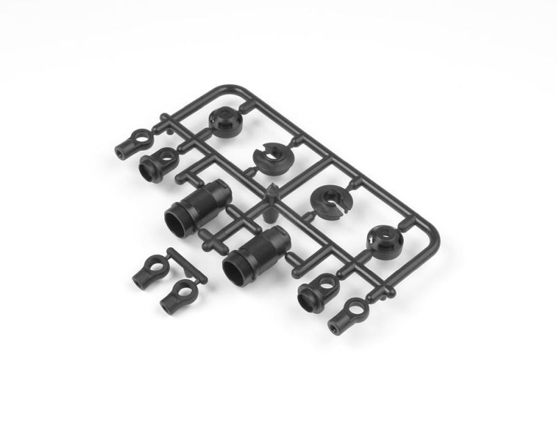 XRAY Dämpferteile 4fach verstellbar, Kunststoff V2 / XRA308330