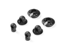 XRAY XLP COMPOSITE SHOCK PARTS WITH 2 HOLES / XRA308336