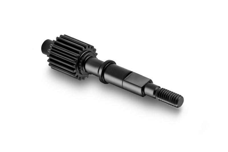 XRAY Alu 2-Pad Top Shaft 20 Zähne LCG SWISS 7075 T6, Hard Coated / XRA324114