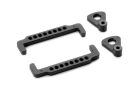 XRAY Lipo Akku Backstop für gebogene Chassis Seitenwannen (2+2) / XRA326176