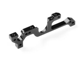 XRAY ALU LOWER BULKHEAD FRONT LEFT BLACK SWISS 7075 T6 /...