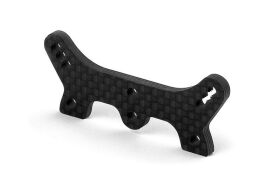 XRAY Dämpferbrücke 3mm, hinten, Kohlefaser /...