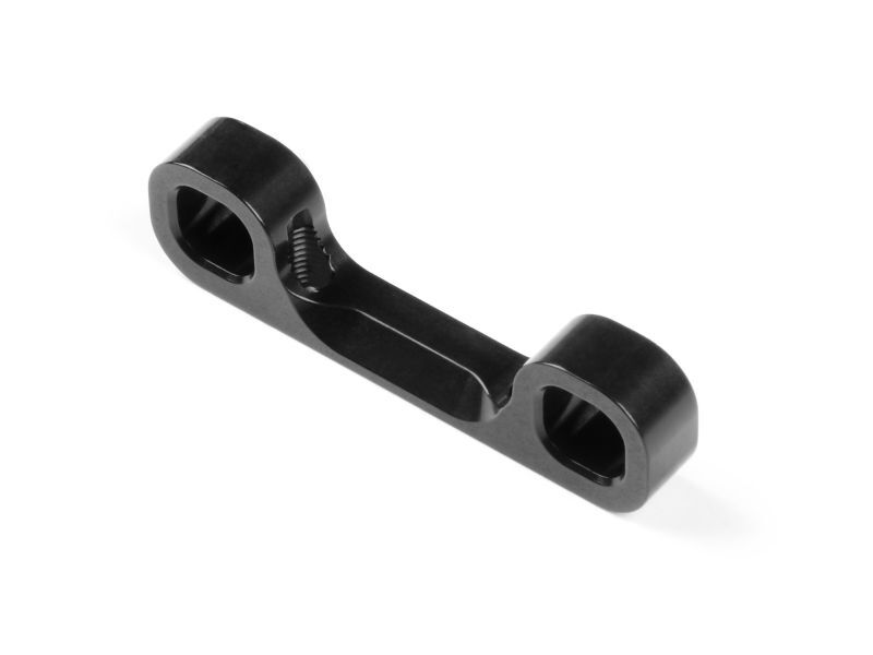 XRAY ALU REAR LOWER 1-PIECE SUSPENSION HOLDER FRONT BLACK RF / XRA333714