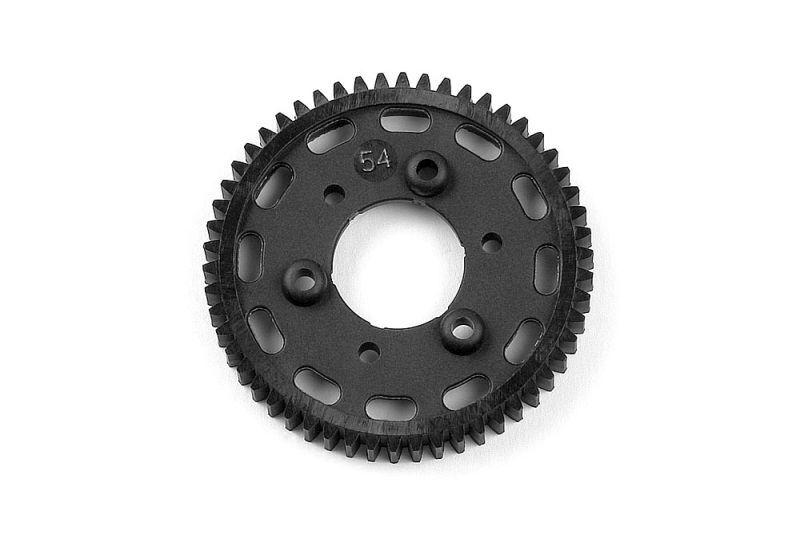 XRAY Zweigang-Zahnrad 54Z (2ter Gang), Kohlefaser / XRA335654