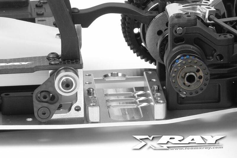 XRAY ALU ENGINE MOUNTS THIN LOWER (2) / XRA338717