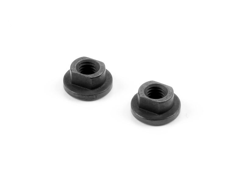 XRAY STEEL NUT WITH GUIDE (2) / XRA343075