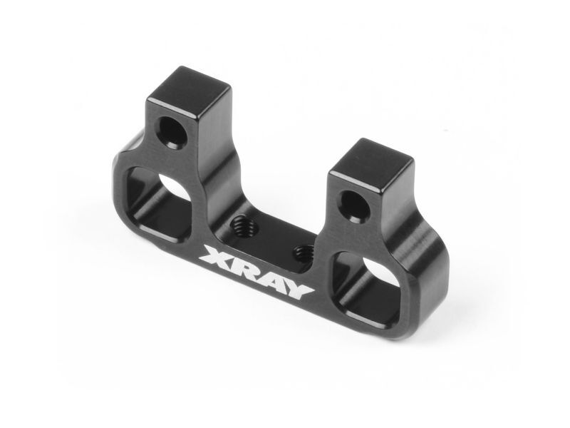 XRAY ALU REAR LOWER SUSPENSION HOLDER REAR RR BLACK 7075 T6 1mm / XRA343724