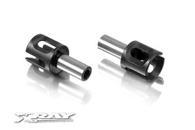 XRAY Freilauflager-Adapter Federstahl light / XRA345071