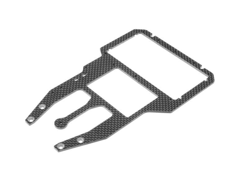 XRAY RX8E GRAPHITE RADIO PLATE / XRA346136