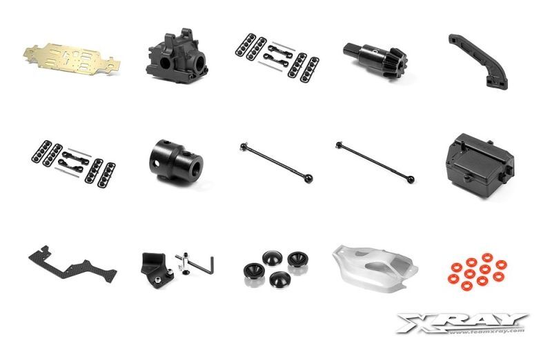 XRAY XB808 2011 SPECS CONVERSION SET / XRA350903