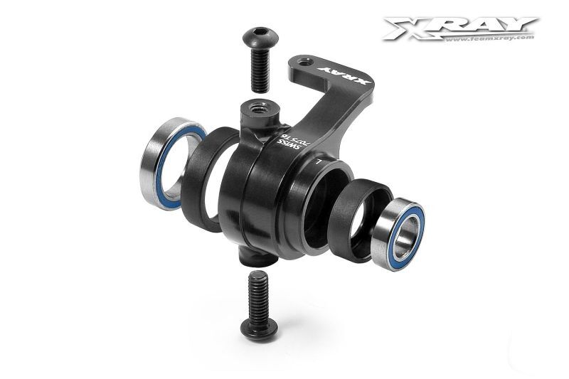 XRAY Achsschenkel, links, Alu V2 / XRA352266