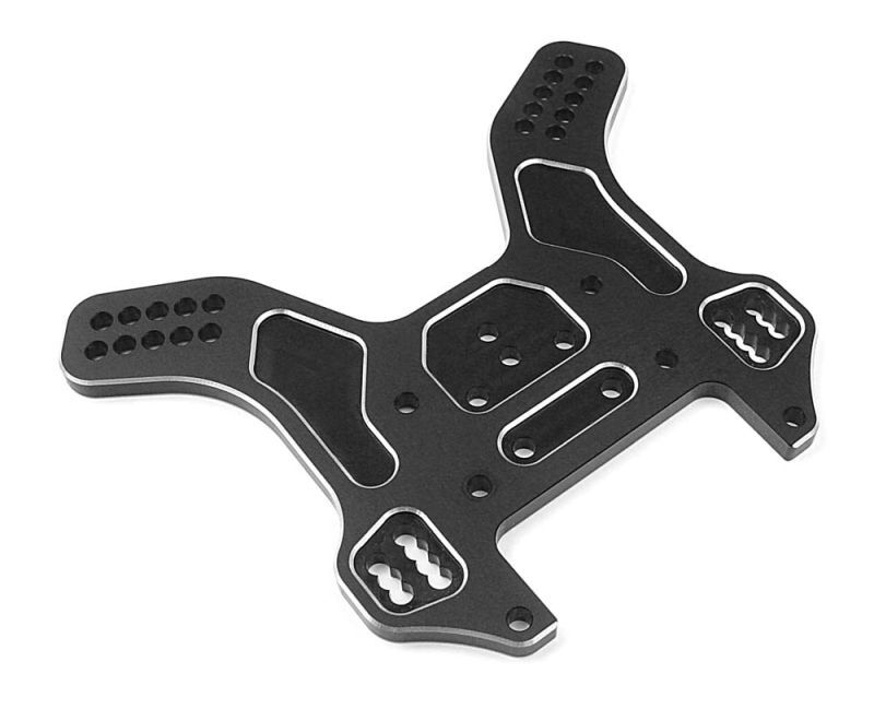 XRAY Dämpferbrücke 4mm, hinten, 7075 T6 Alu (CNC-gefräs / XRA353090