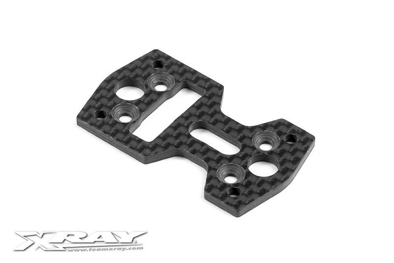 XRAY XT8 Zentraldifferenzial Montageplatte GRAPHITE / XRA354054