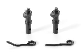 XRAY Alu Bremsexcenter Halter und Pfosten (2+2) / XRA354061