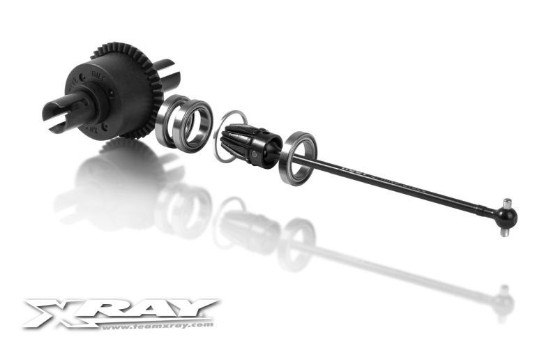 XRAY XB808 Antriebsritzel 10Z für 3 Kugellager / XRA355113